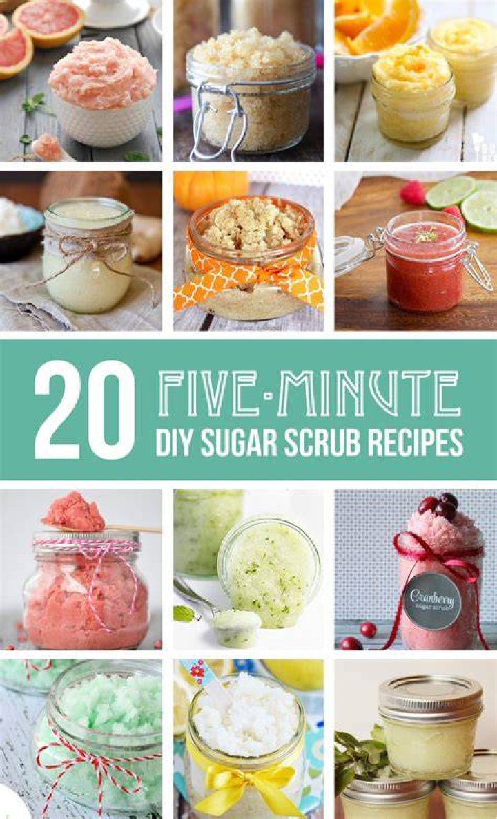 12 Easy DIY Sugar Scrub Recipes