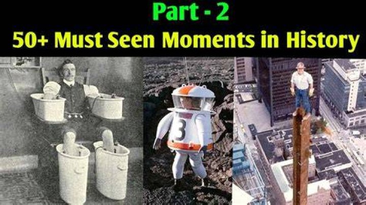 50+ Must-See Moments In History