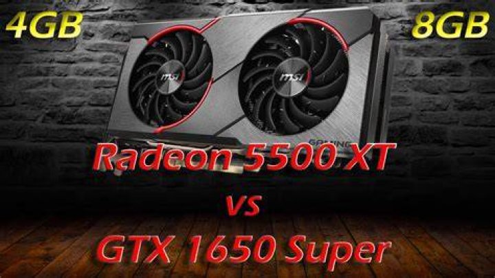 AMD Radeon RX 5500 XT vs. GTX 1650 Super vs. GTX 1650