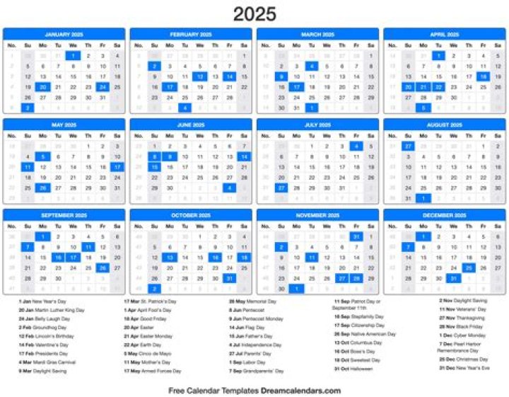 Calendars