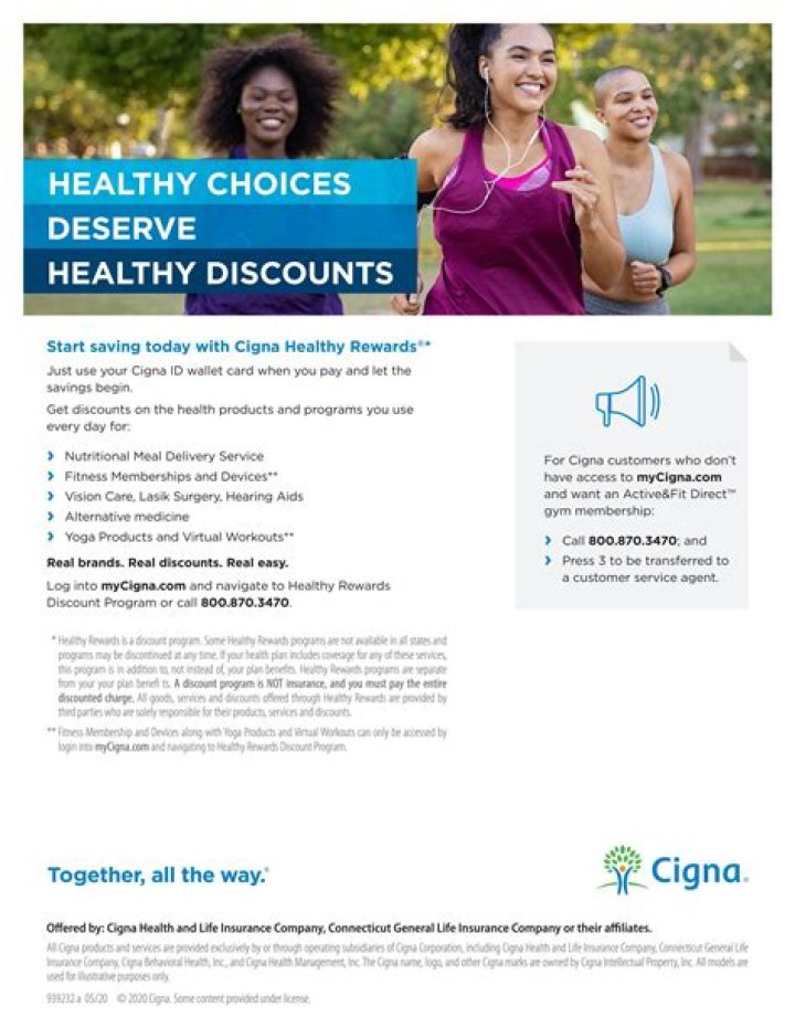 Cigna Healthy Rewards
