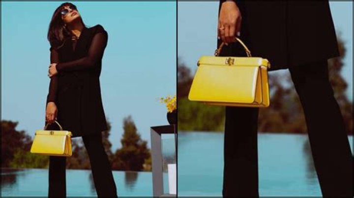 Guess the price! Priyanka Chopra's yellow Fendi bag will make you think twice before adding to cart