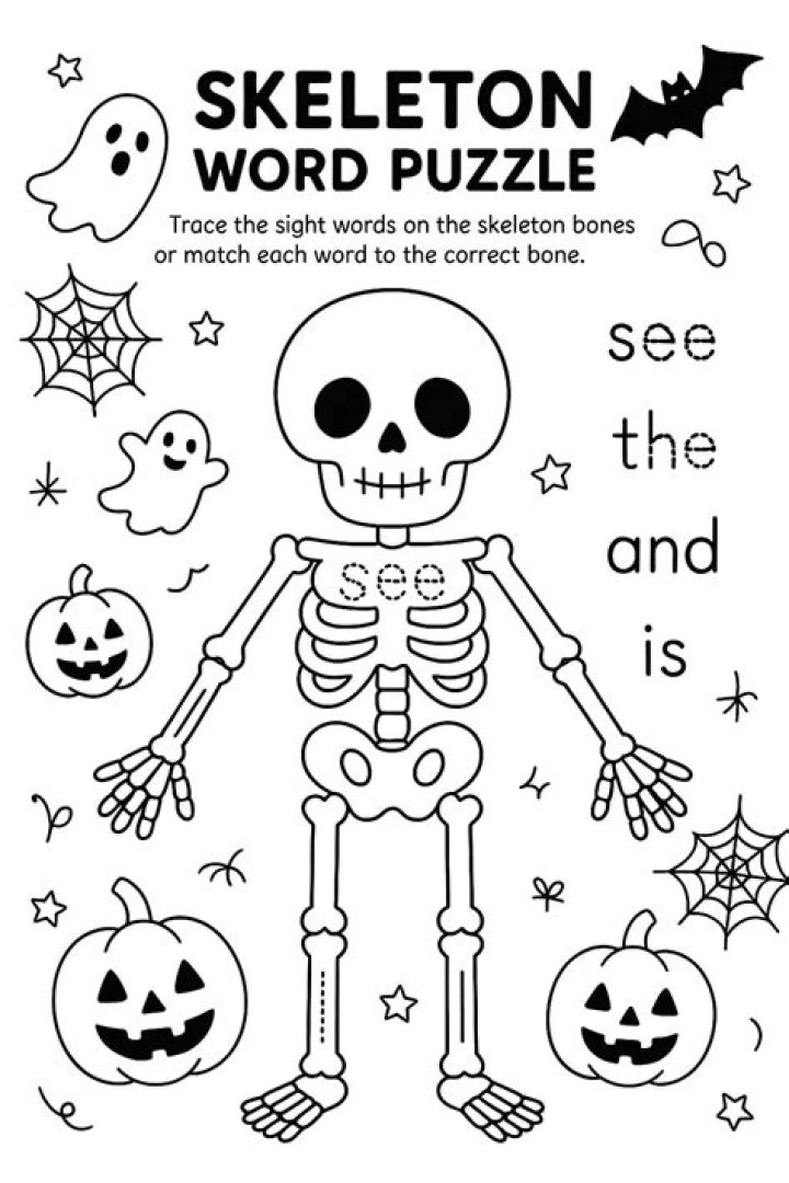 Halloween Word of the Week! Skeleton