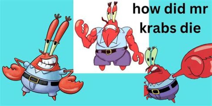 How Did Mr. Krabs Die?