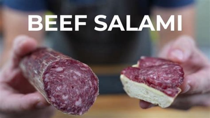 Is salami made from donkey meat?