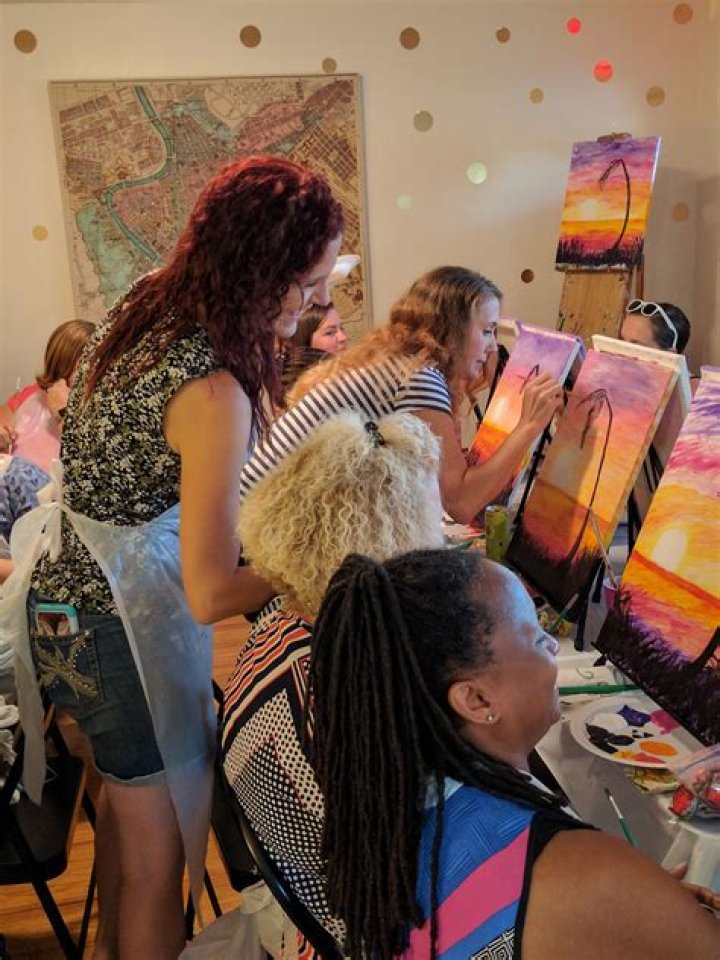 Kids Explore Art Class at Urban Legends Art Studio