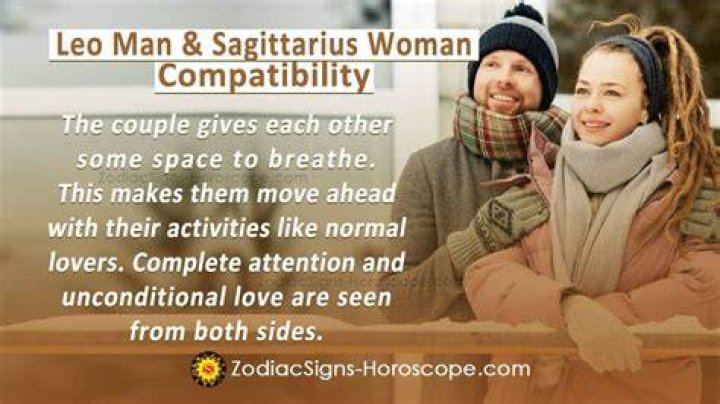 Leo Man Sagittarius Woman Zodiac Love Compatibility