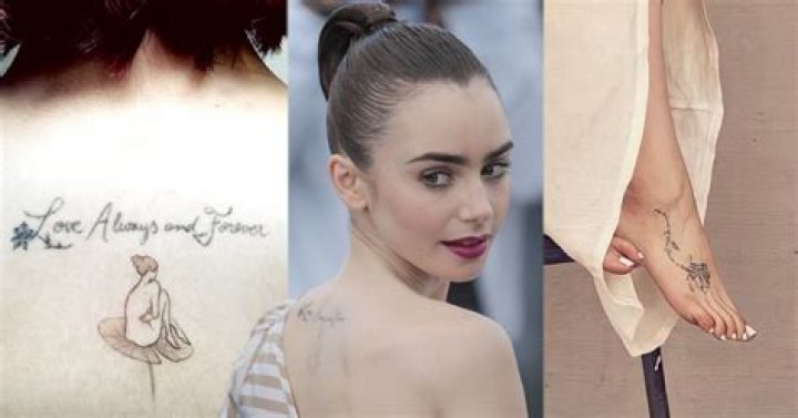 Lily Collins 4 Tattoos and Meanings