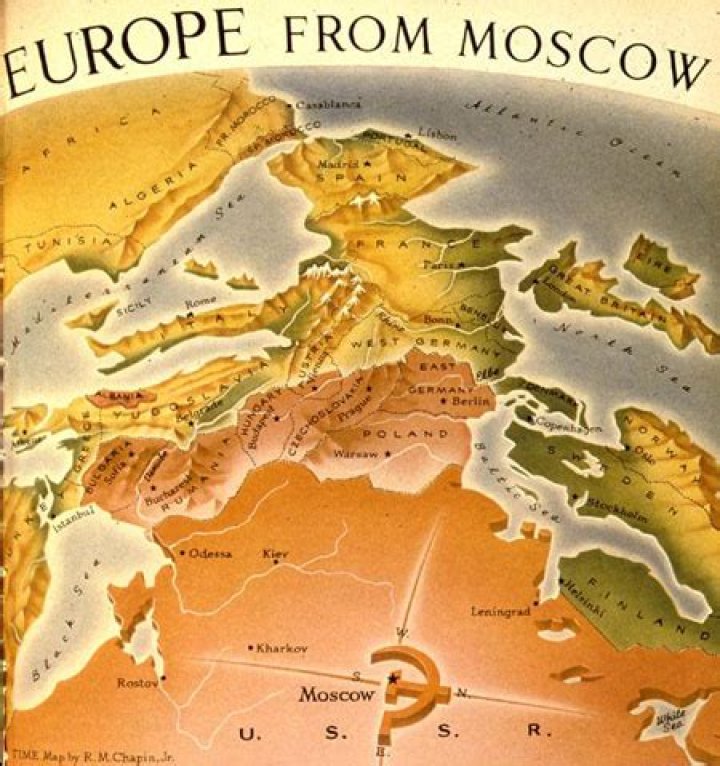Map of the Week: “Europe from Moscow”