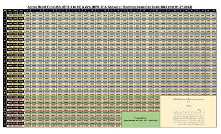 Pay, Salary of - 2024