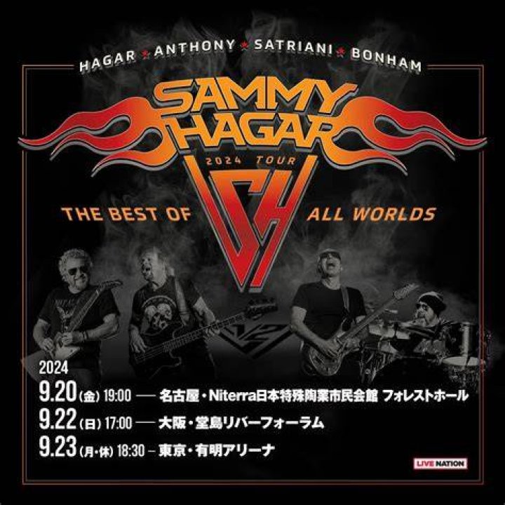 Sammy Hagar’s 2024 Tour, Concert Spectacle, and Iconic Setlist