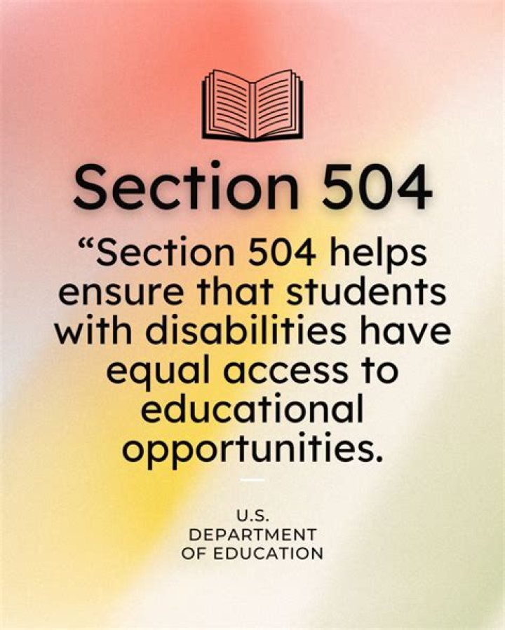 Section 504 Contact Us