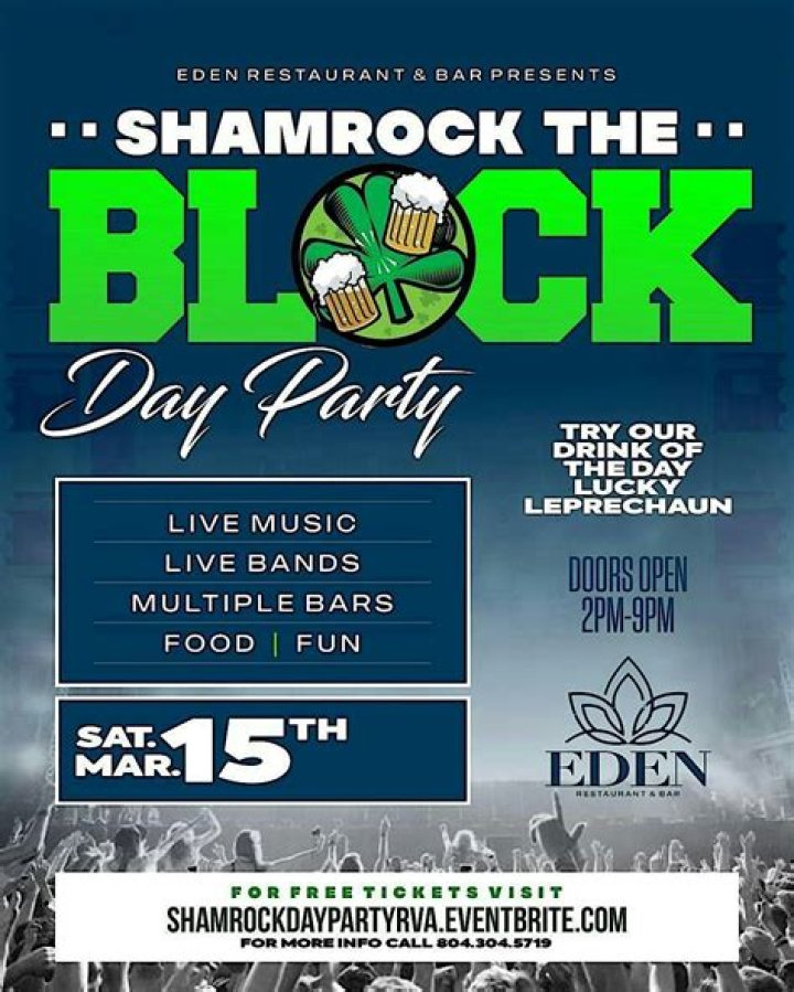 Shamrock The Block | Macaroni KID Richmond