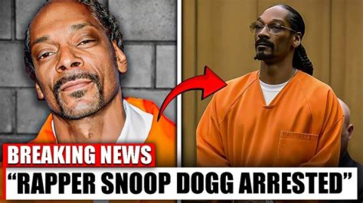 Snoop Dog Arrested: A Rap Star With a Rap Sheet
