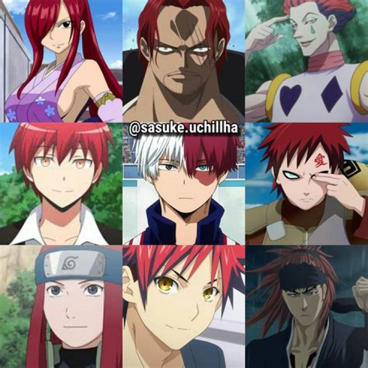 The Greatest Red Hair Anime Characters of All Time