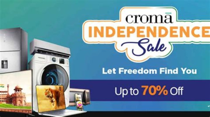 Utilize time-limited offers from Croma's Independence Day Sale to enhance your Technology!