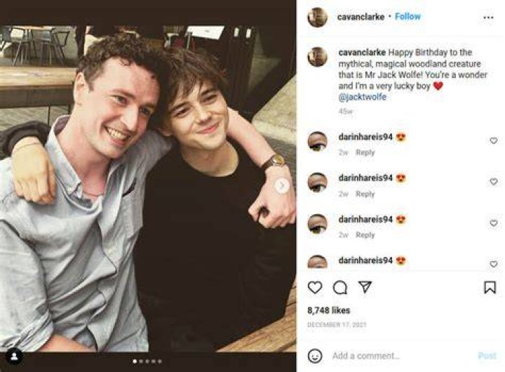 Who Is Jack Wolfe’s Boyfriend, Cavan Clarke?