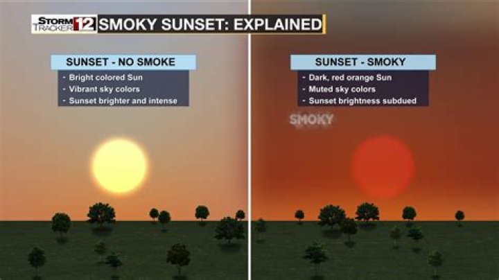 Why wildfire smoke could make the sun look different in the coming days