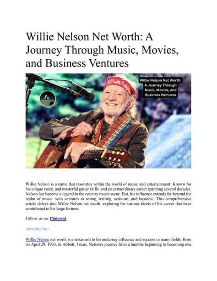 Willie Nelson Net Worth: What Is Willie Nelson Net Worth?